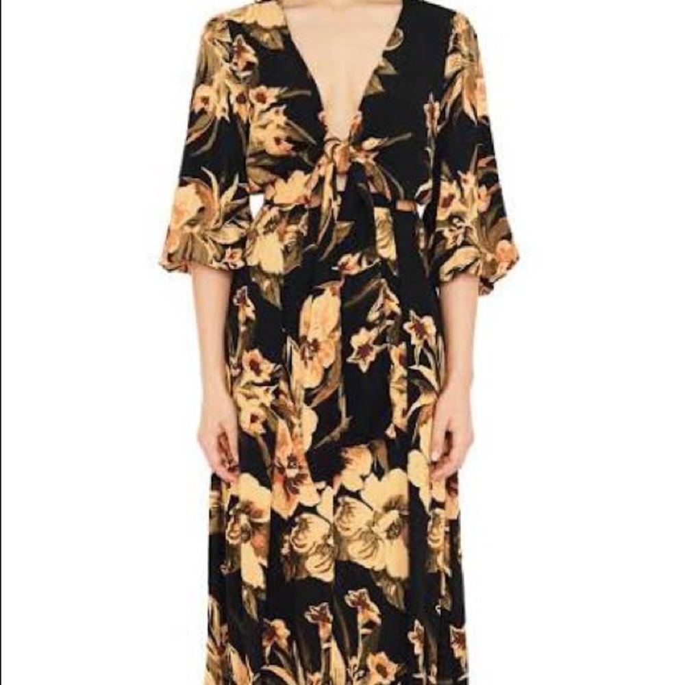 Floral midi dress - Picture 4 of 5